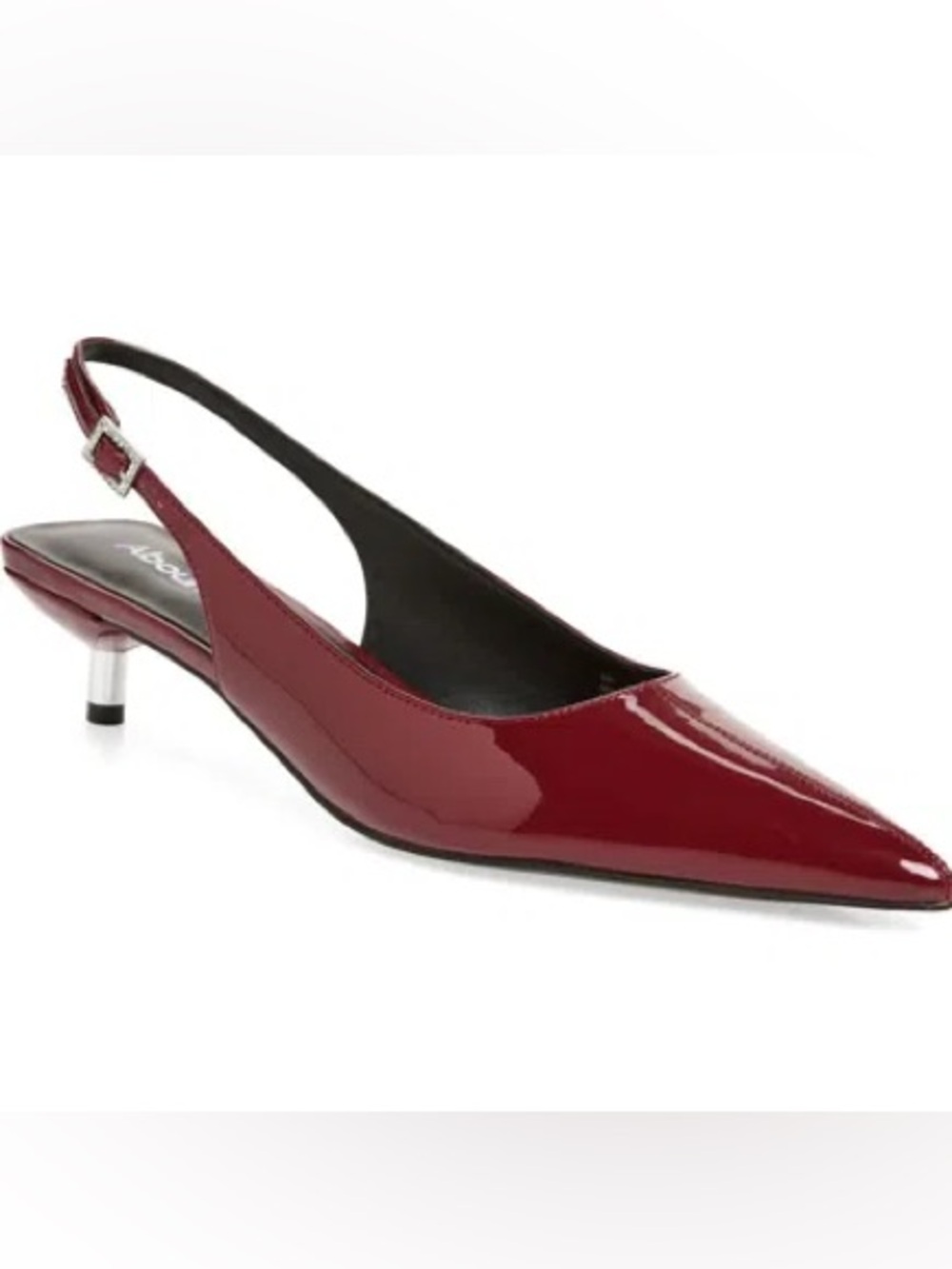 SLINGBACK KITTEN HEEL size 7